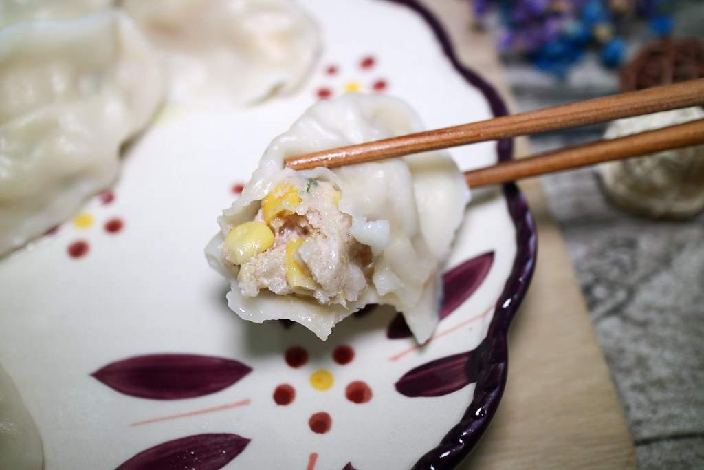 爆料玉米鮮肉水餃