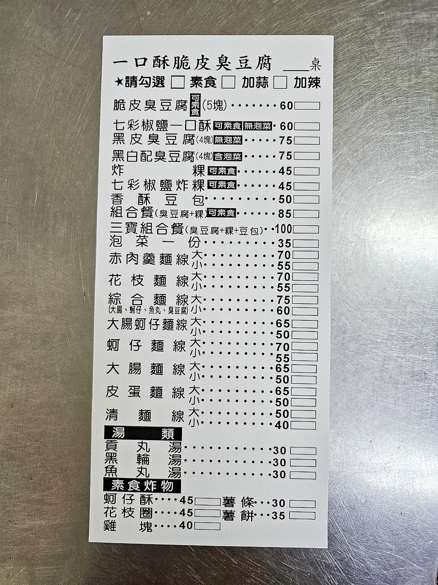 嘉義太保美食|一口酥脆皮臭豆腐 好吃到瘋掉的黑白配臭豆腐!排隊也甘願的故宮南院周邊美食 - 第5張圖 一口酥脆皮臭豆腐