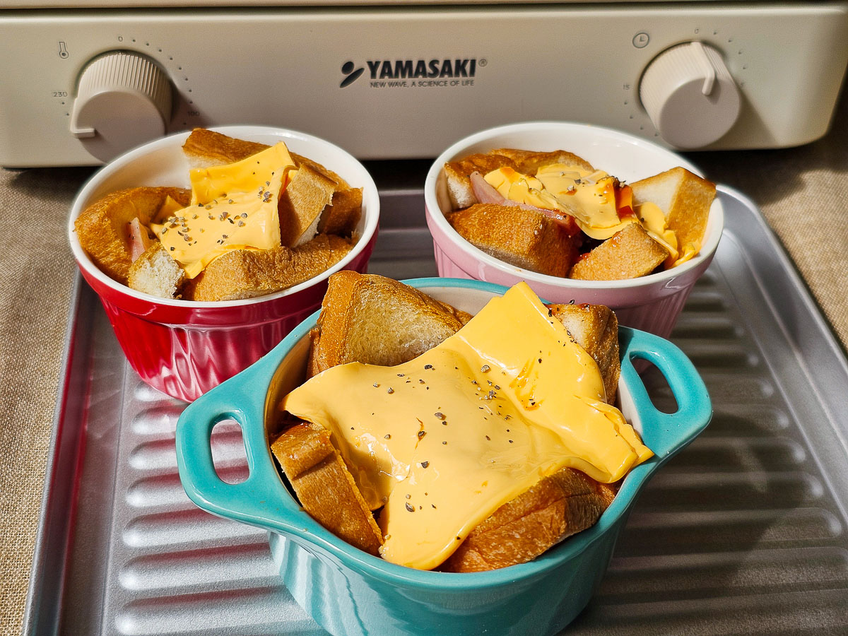 YAMASAKI 山崎家電|山崎日式12L遠紅外線蒸汽電烤箱 SK-A5S 超美型質感奶油白小家庭烤箱/蒸汽電烤箱/遠紅外線烤箱 - 第14張圖