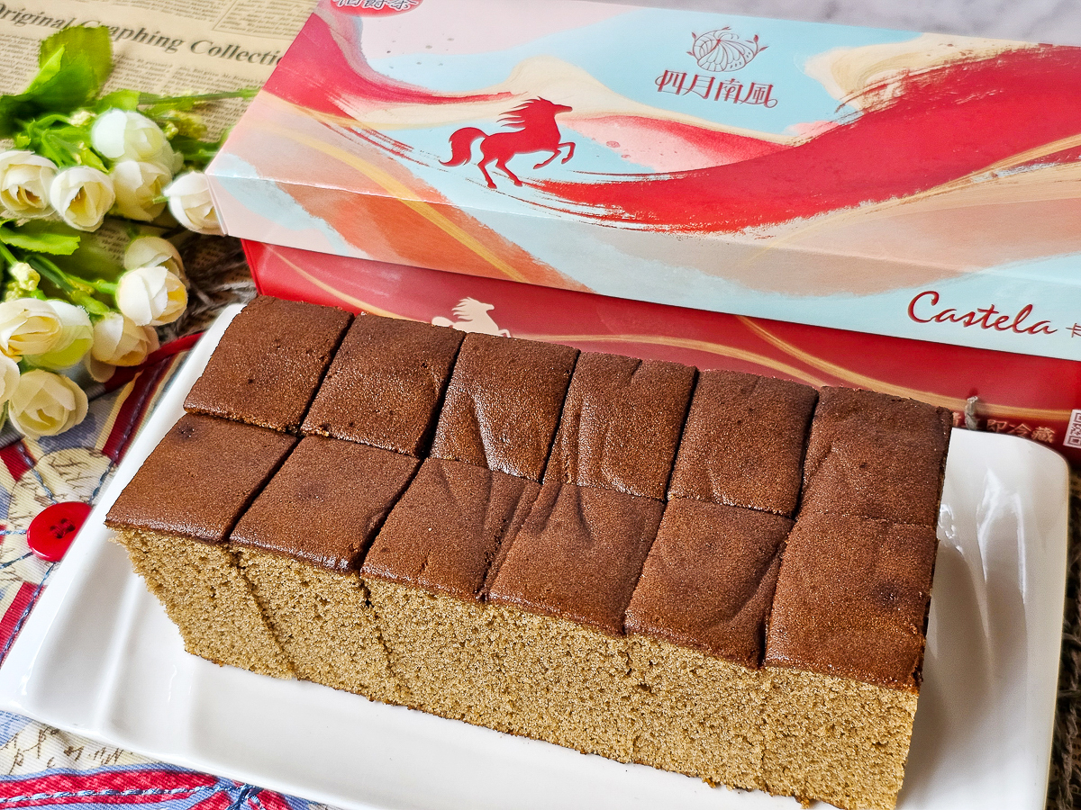 2026新春蛋糕禮盒開箱｜四月南風-伯爵茶卡斯提拉蛋糕 宅配美味甜點分享