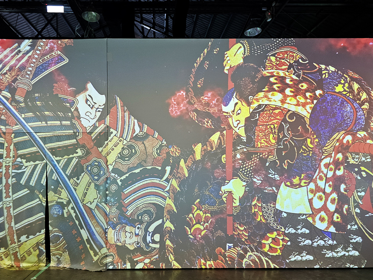 高雄駁二展覽｜會動的浮世繪展 高雄站 日本藝術絕代之華，打造江戶到明治的沉浸式體驗