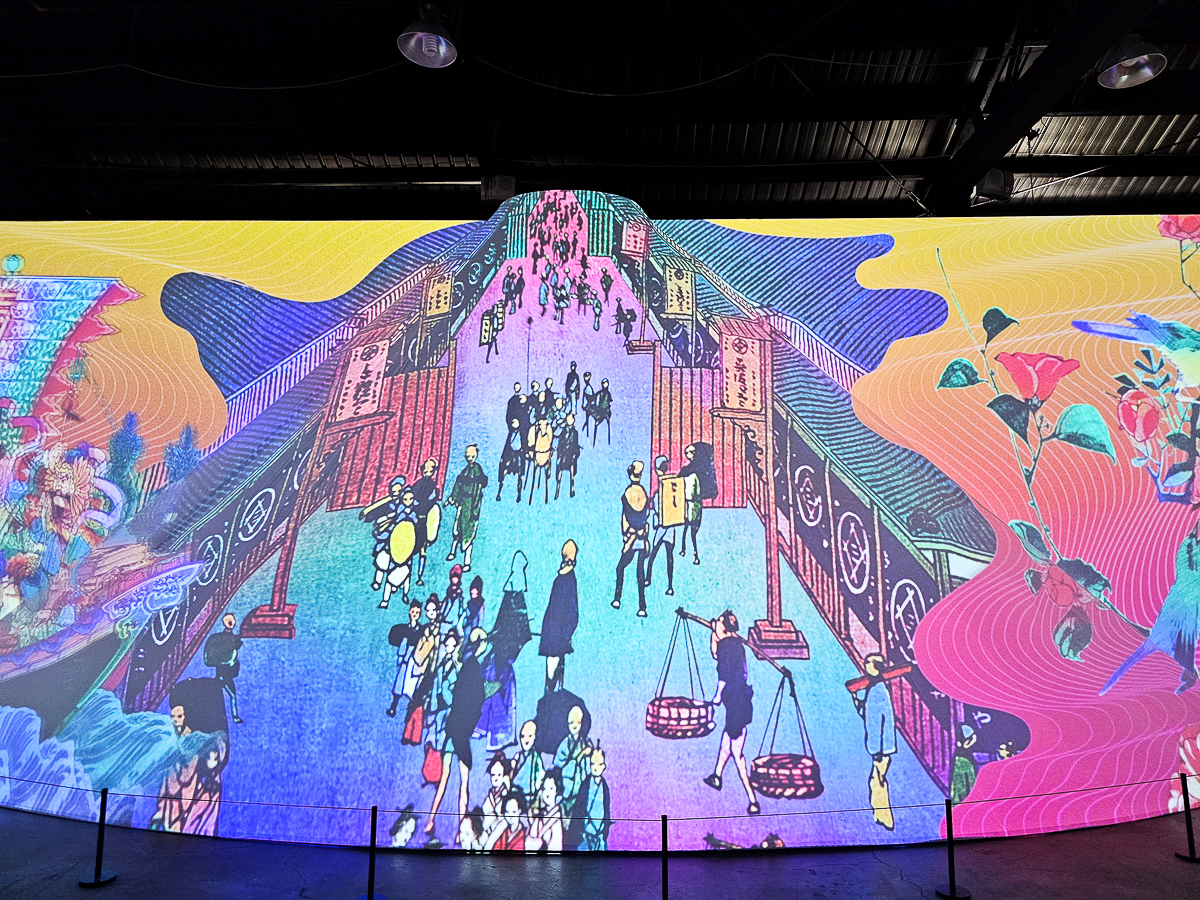 高雄駁二展覽｜會動的浮世繪展 高雄站 日本藝術絕代之華，打造江戶到明治的沉浸式體驗