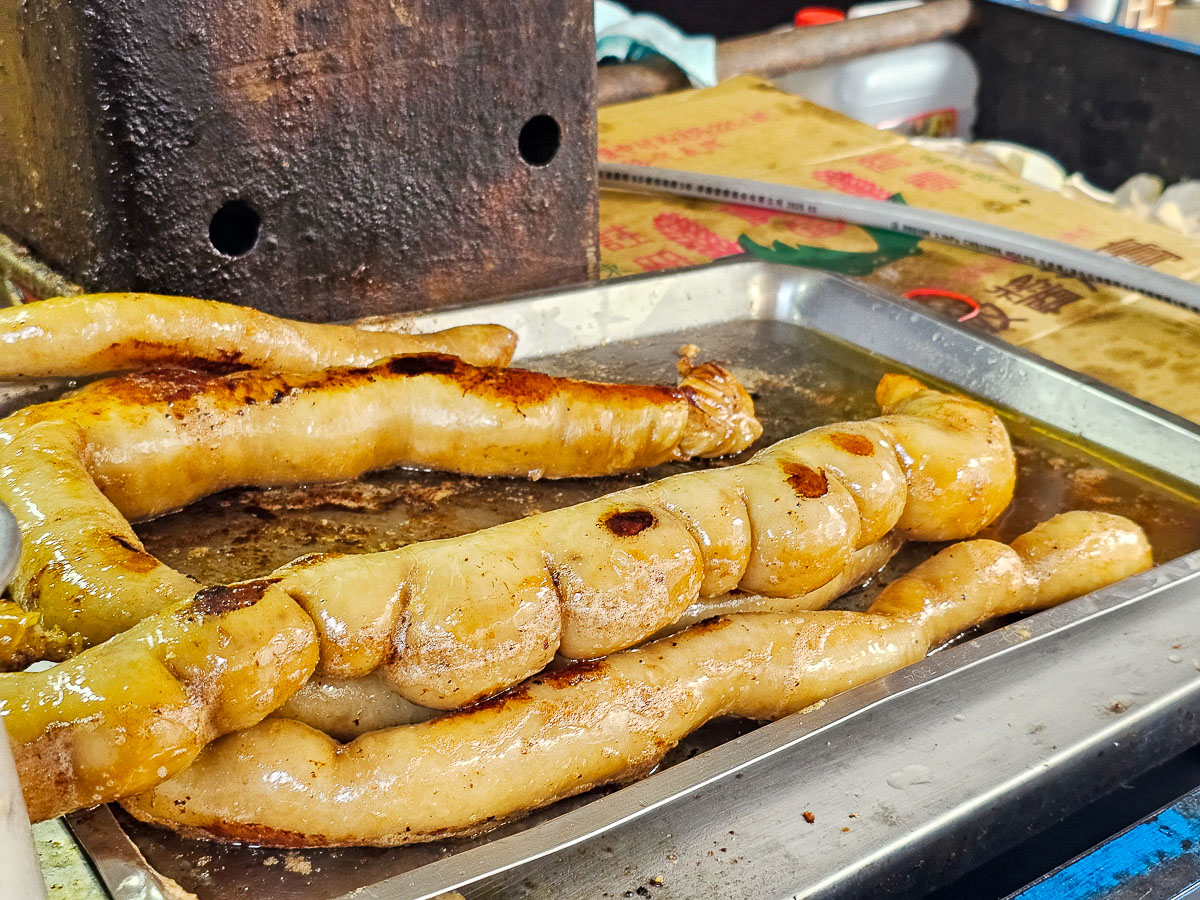 雲林古坑｜榮大腸香腸 三代祖傳飄香古早味 銅板價台式下午茶