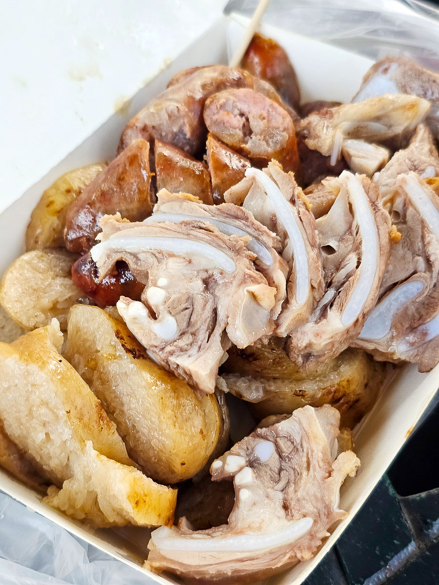 雲林古坑｜榮大腸香腸 三代祖傳飄香古早味 銅板價台式下午茶