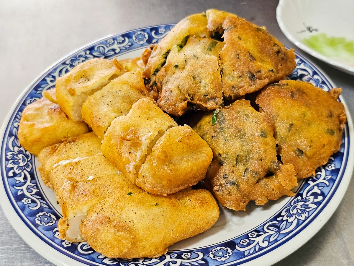 南投美食|劉記牛肉麵,扣阿嗲 10元起台式下午茶, 蚵嗲、薯片、水餃來一盤! - 第5張圖 南投美食|劉記牛肉麵,扣阿嗲 10元起台式下午茶, 蚵嗲、薯片、水餃來一盤!