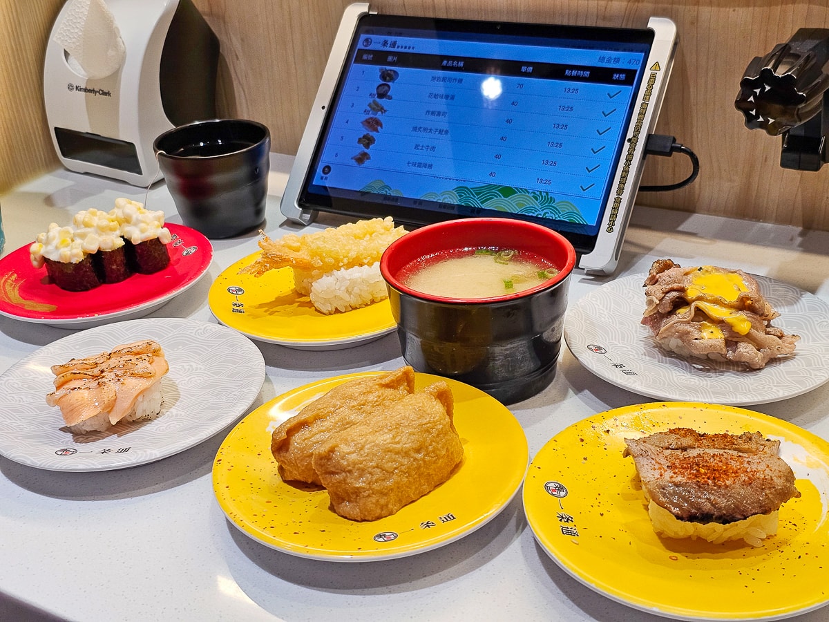 高雄鳳山大全聯美食|一条通新幹線壽司 新幹線列車送餐超吸睛!平價迴轉壽司必吃 - 第10張圖 高雄鳳山大全聯美食|一条通新幹線壽司 新幹線列車送餐超吸睛!平價迴轉壽司必吃