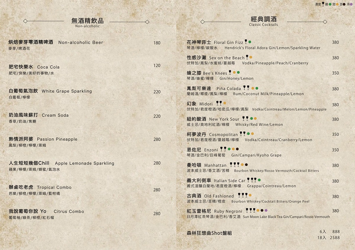 高雄餐酒館推薦|小酌 FEWdrink 義大利麵必吃!微醺氛圍聚餐小酌首選 - 第5張圖 高雄餐酒館推薦|小酌 FEWdrink 義大利麵必吃!微醺氛圍聚餐小酌首選