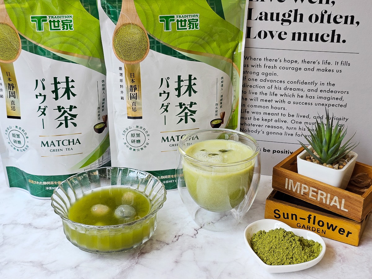 抹茶粉哪裡買?T世家日式抹茶粉 DIY抹茶拿鐵+抹茶湯圓,清爽又消暑 - 第6張圖 T世家