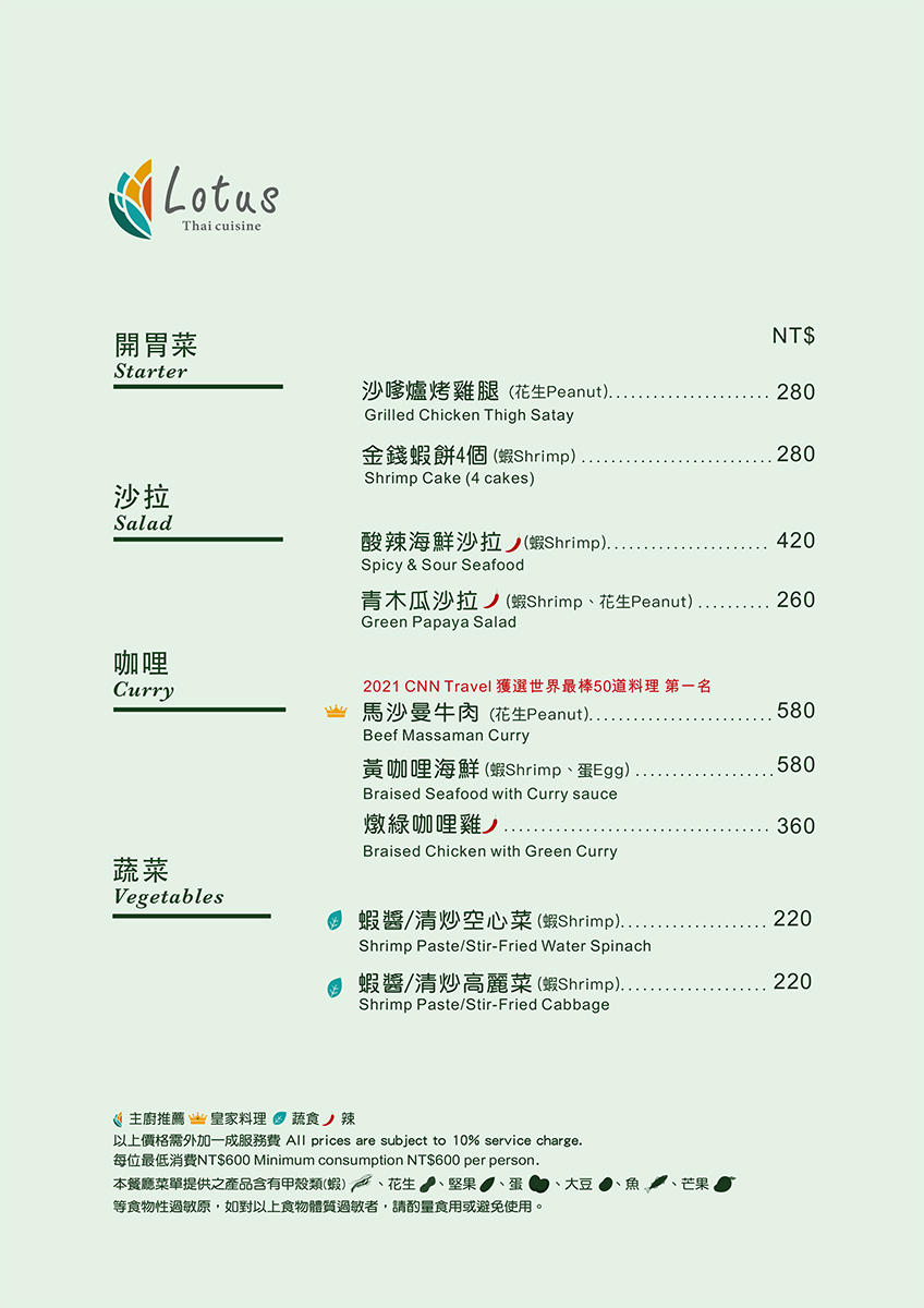 墾丁美食推薦|墾丁凱撒大飯店蓮花餐廳 道地泰式料理酸辣開胃又涮嘴 - 第9張圖 墾丁美食推薦|墾丁凱撒大飯店蓮花餐廳 道地泰式料理酸辣開胃又涮嘴